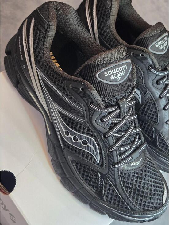 Saucony Progrid Guide 7 - Black Silver (S70936-16) Men\'s 8 / Women\'s 9.5 NIB main image 8